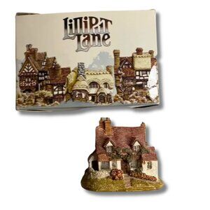 Lilliput Lane New With Box Mini House "Brock Bank"